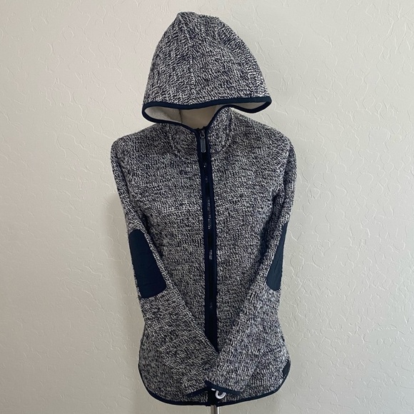 Merrell Transition Sherpa sweater hoodie women’s small full zip - Picture 2 of 8